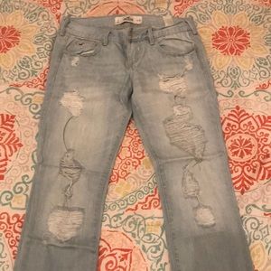 Hollister distressed jeans